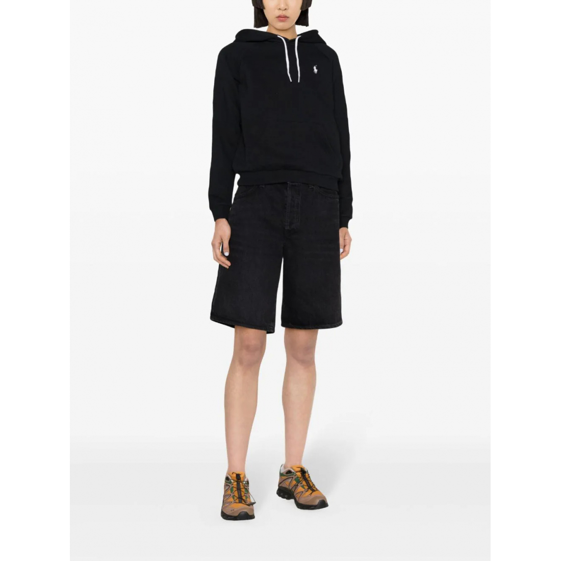 Sweatshirt à capuche  'Polo Pony-Embroidered-Blend' pour Femmes