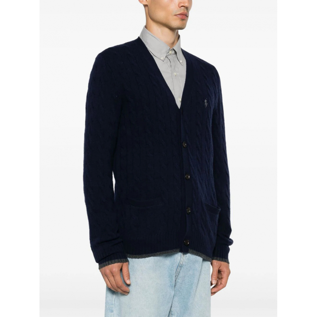 Men's 'Polo Pony-Embroidered' Cardigan