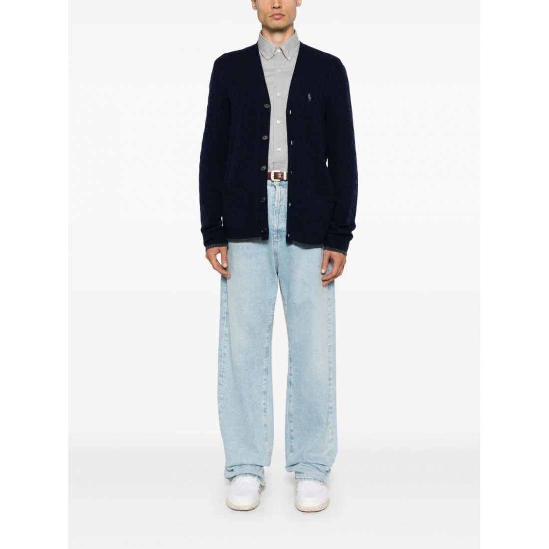 Men's 'Polo Pony-Embroidered' Cardigan