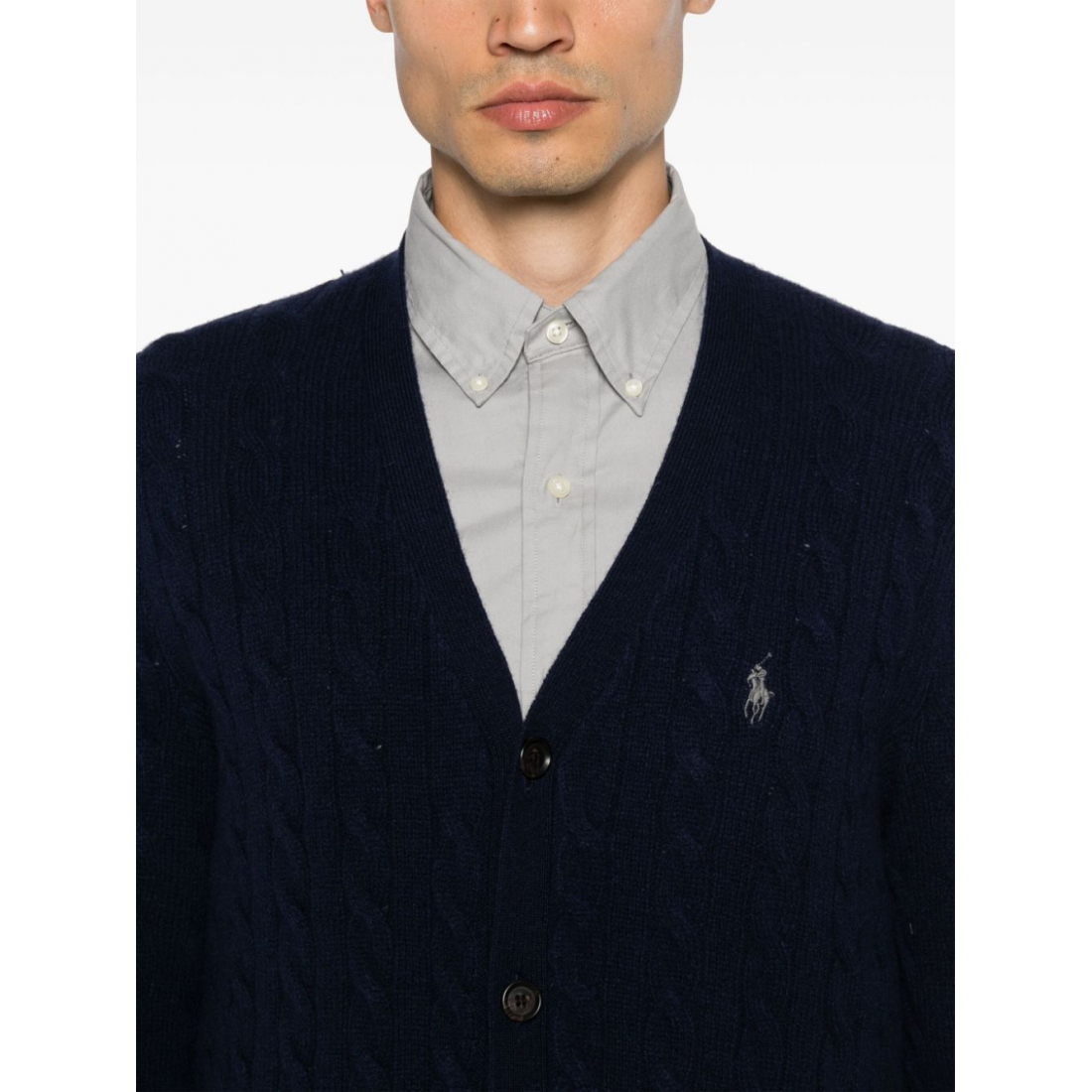 Men's 'Polo Pony-Embroidered' Cardigan
