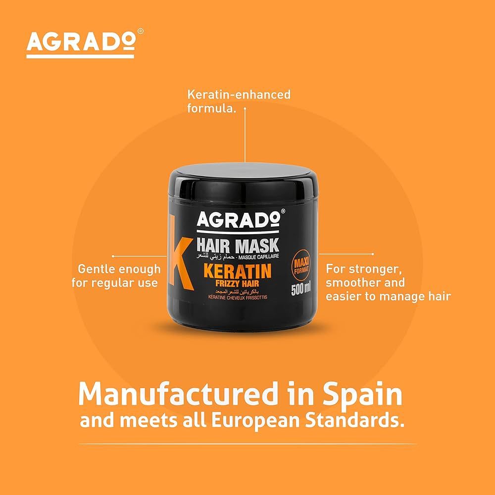 'Keratine' Haarmaske - 500 ml
