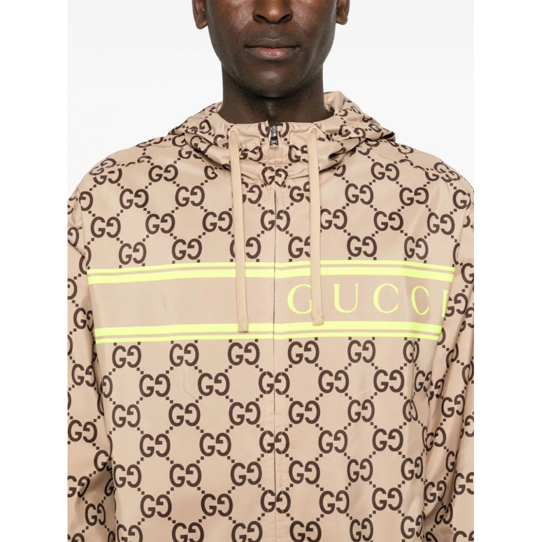 Veste 'GG Supreme Print Hooded' pour Hommes