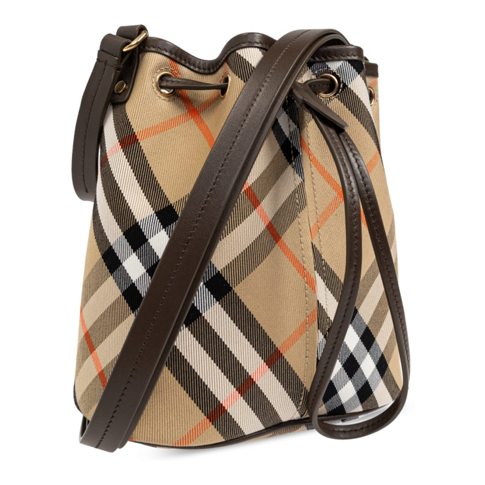 'Checked' Beuteltasche für Damen