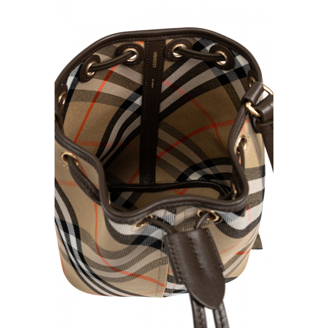 'Checked' Beuteltasche für Damen