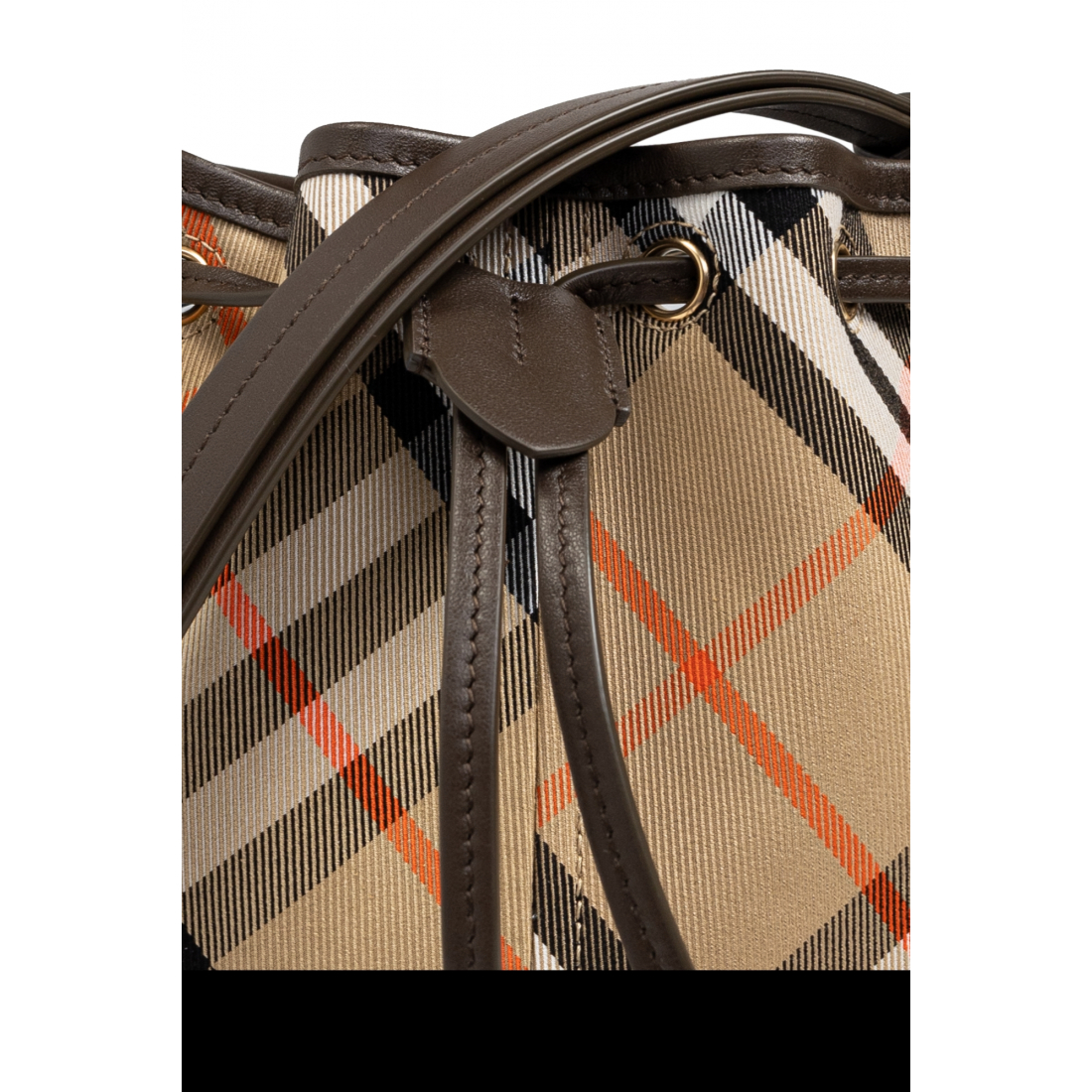 'Checked' Beuteltasche für Damen