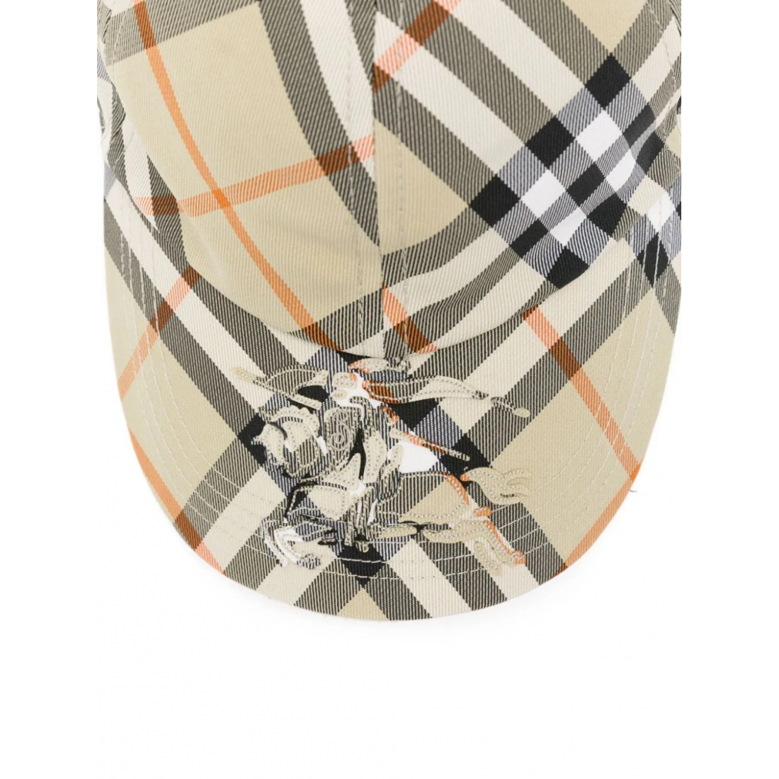 Casquette 'Equestrian Knight-Appliqué Checked' pour Hommes