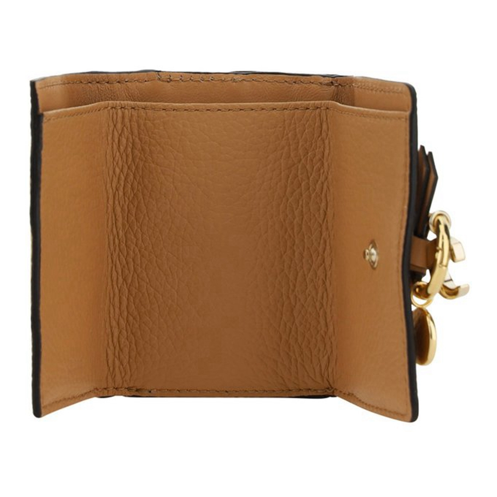 'Alphabet Tri-Fold Compact' Portemonnaie für Damen