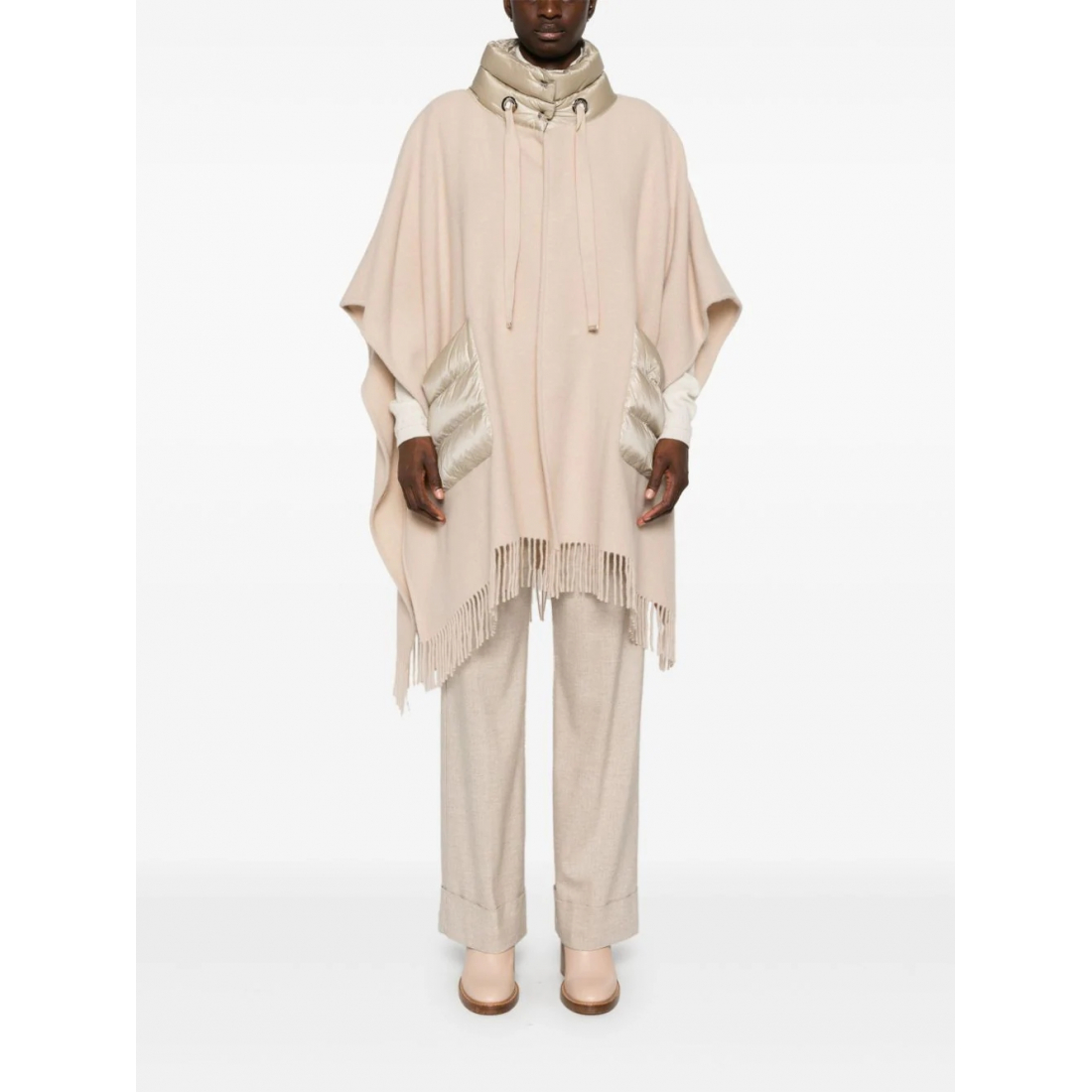 Poncho 'Fringed' pour Femmes