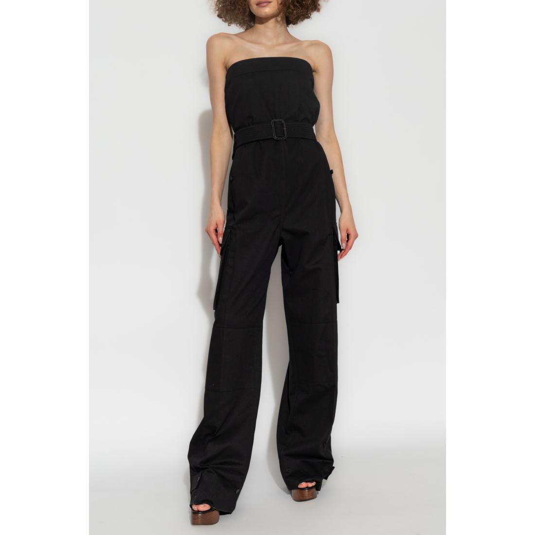 Women's 'Strapless Belted' Jumpsuit