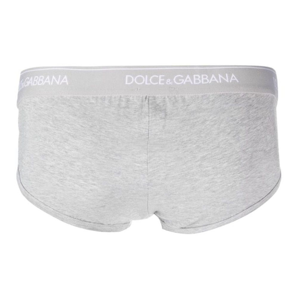 'Logo-Waistband' Unterhose für Herren - 2 Stücke