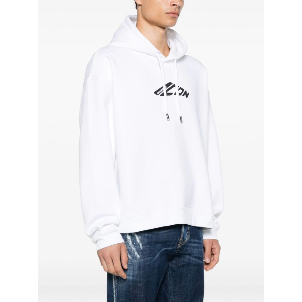 Sweatshirt à capuche  'Logo-Print' pour Hommes