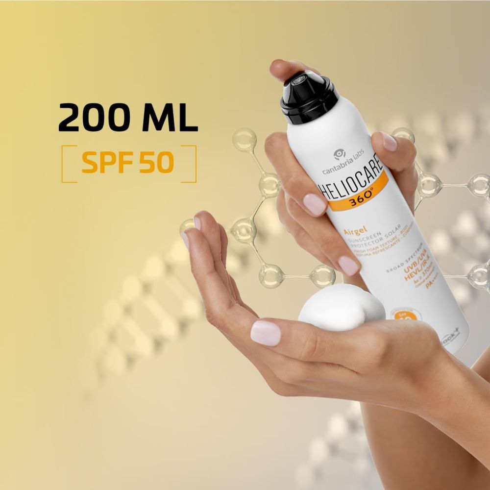 360° Airgel Corporal SPF50+' Sunscreen - 200 ml