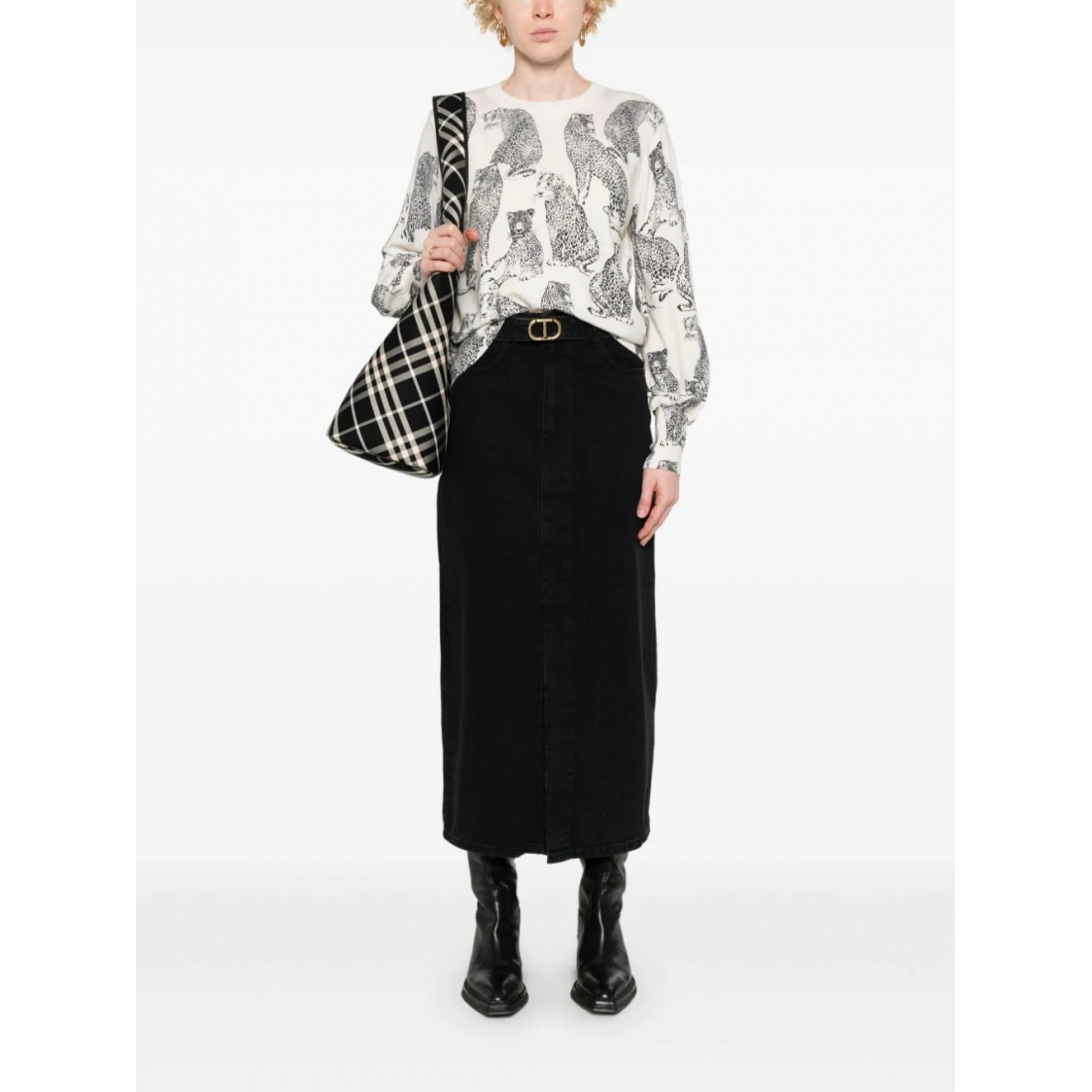 Pull 'Jaguar Print' pour Femmes