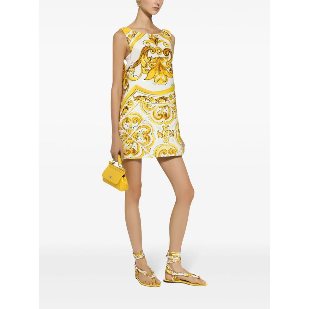 Robe mini 'Majolica-Print' pour Femmes