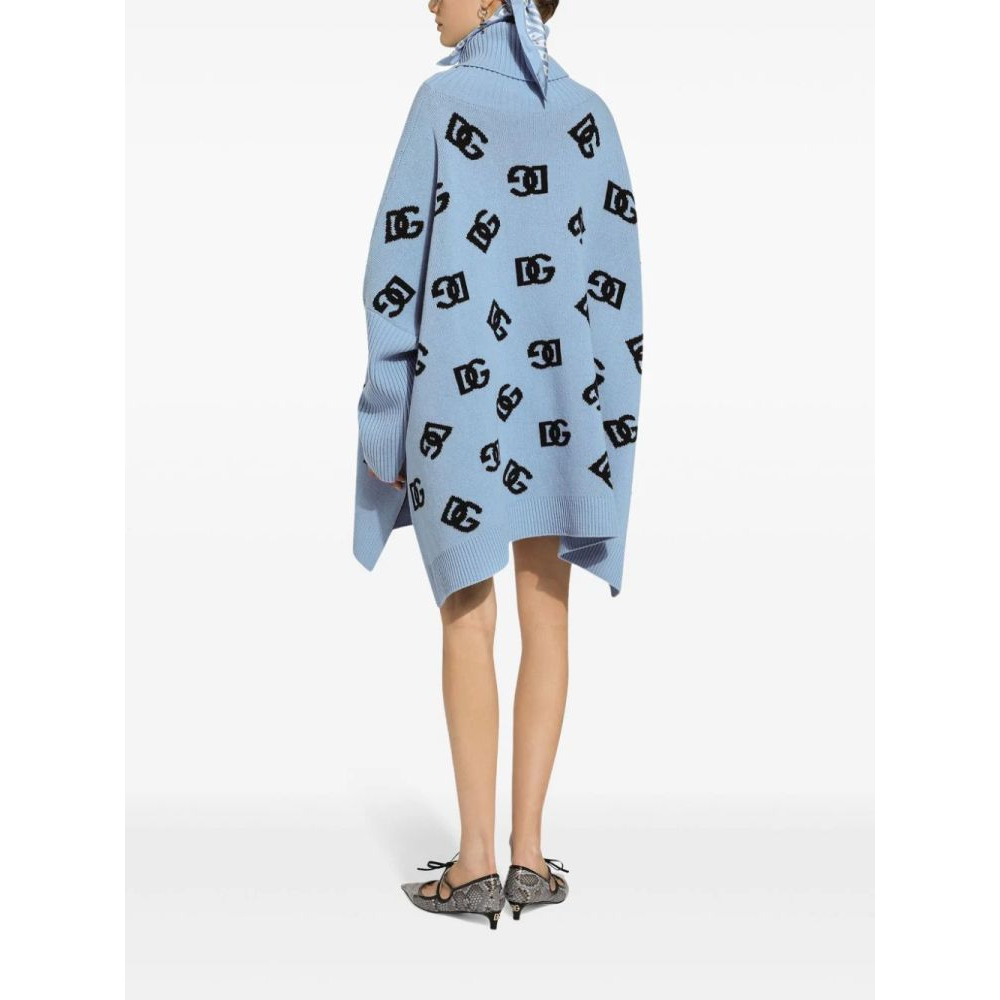 Women's 'Logo Embroidered' Poncho