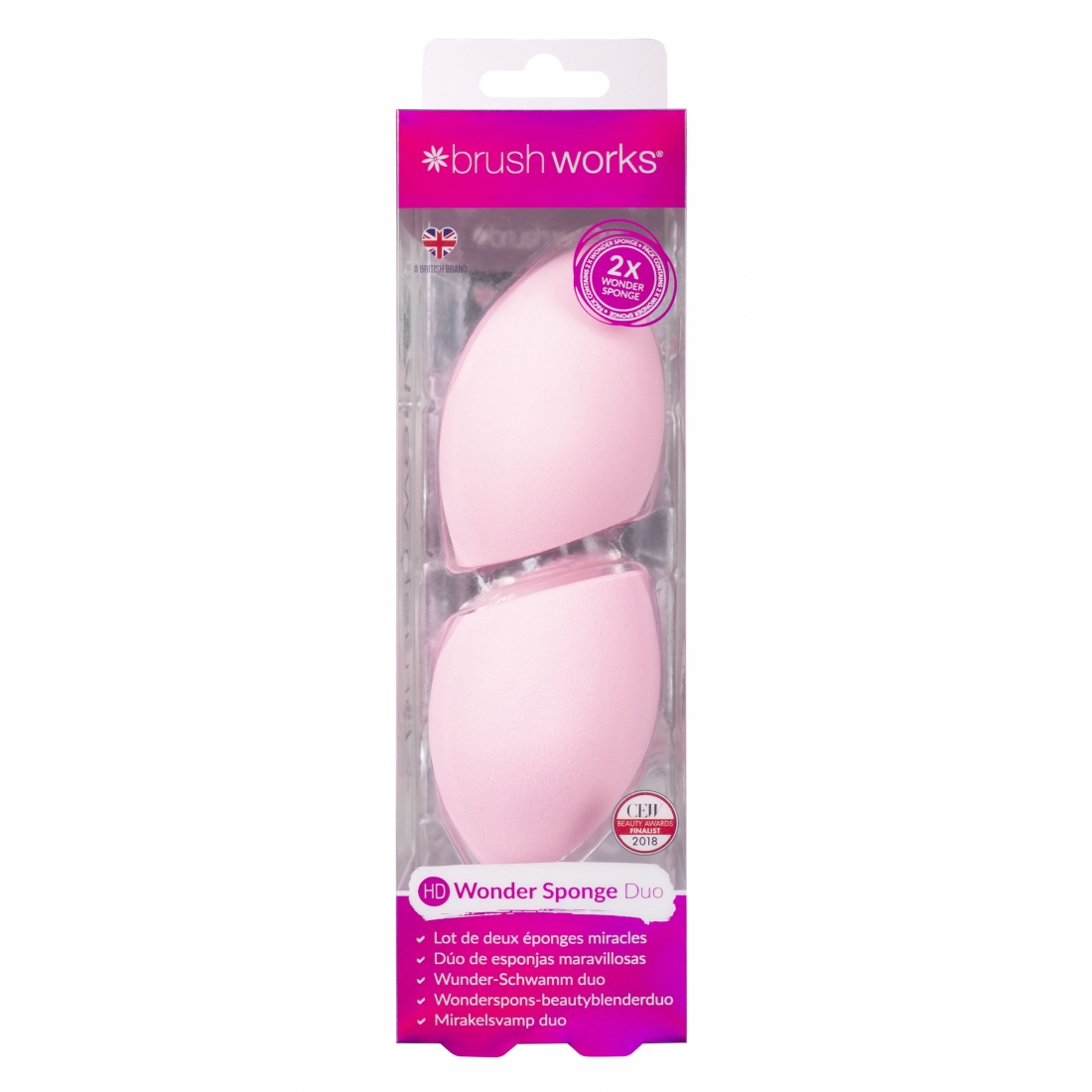 Set 'HD Wonder Complexion Sponge' - 2 Pièces