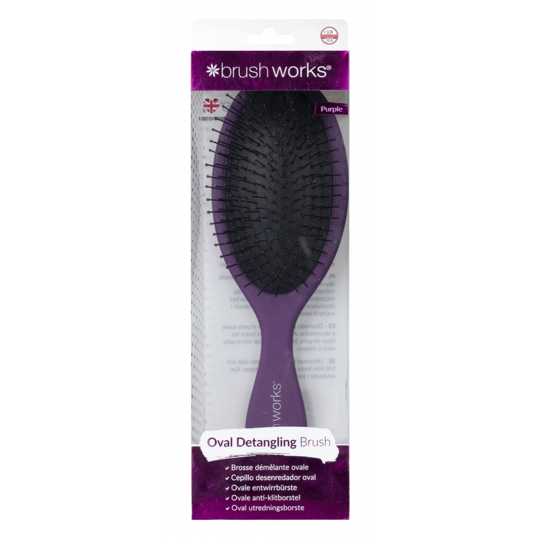 'Oval Detangling' Hair Brush