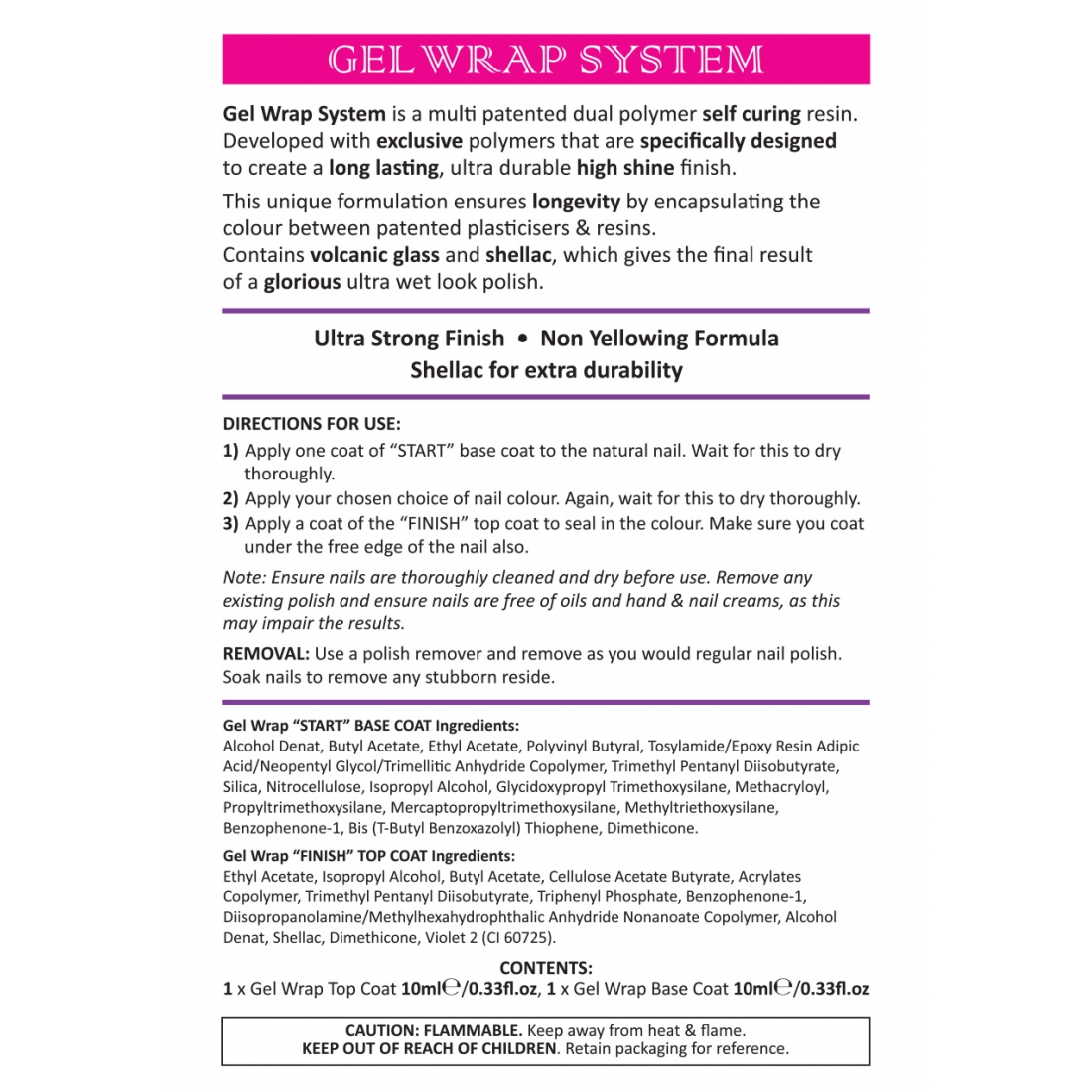 Eye Candy - EC - Système de gel enveloppant pour femmes