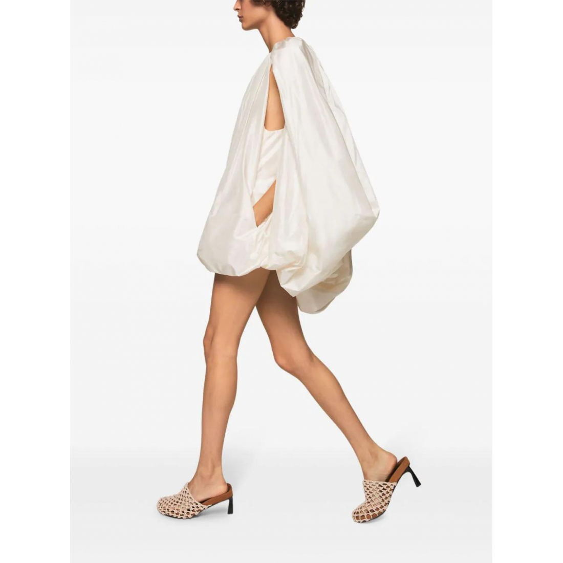 Robe mini 'Bubble Cape-Effect' pour Femmes