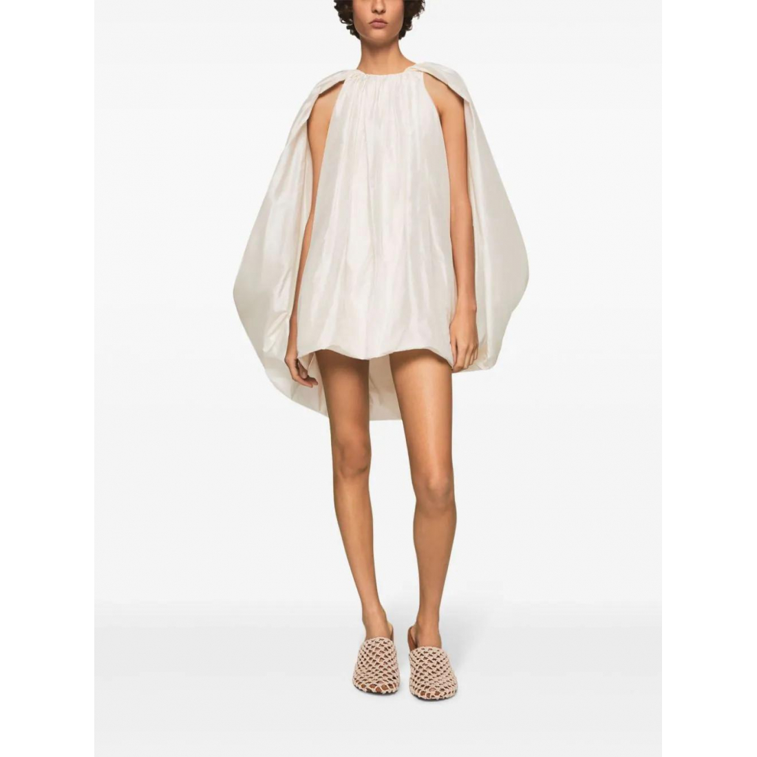 Robe mini 'Bubble Cape-Effect' pour Femmes