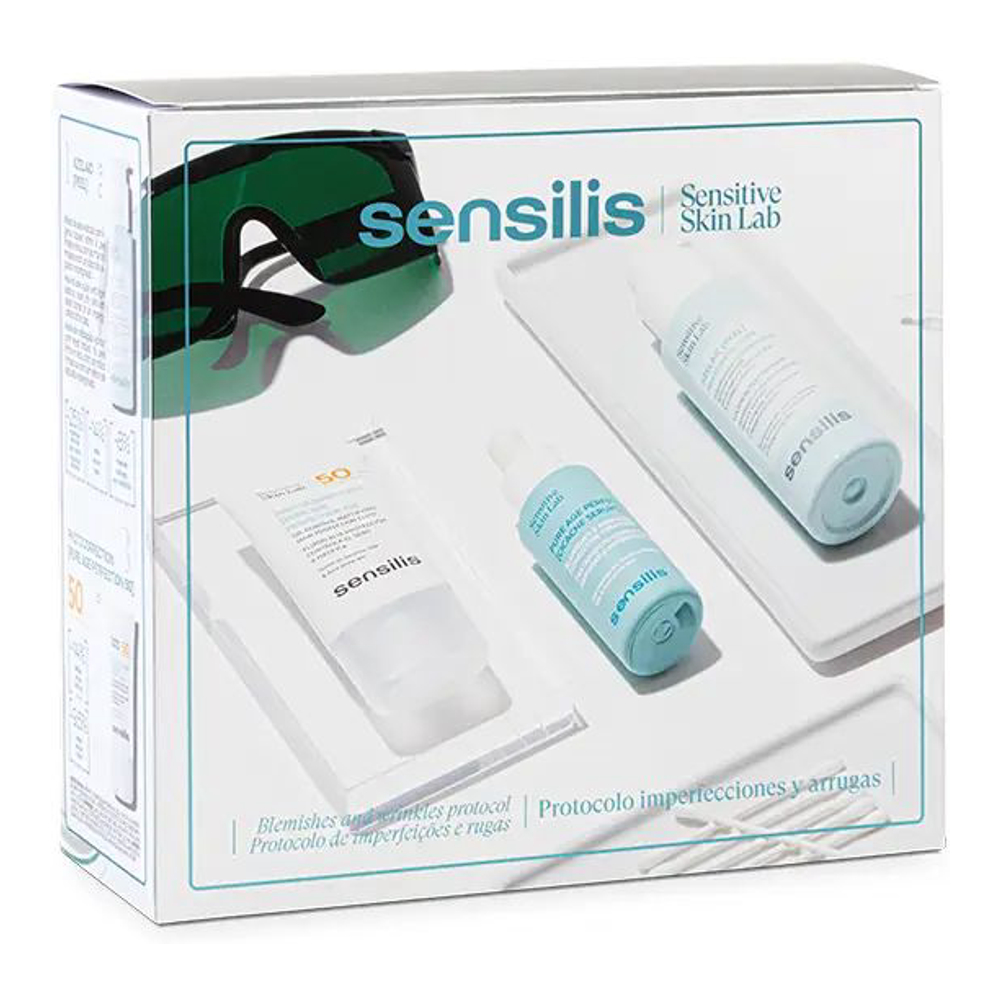 Coffret de soins de la peau 'Pure Age Perfect Blemishes & Wrinkles Protocol' - 3 Pièces