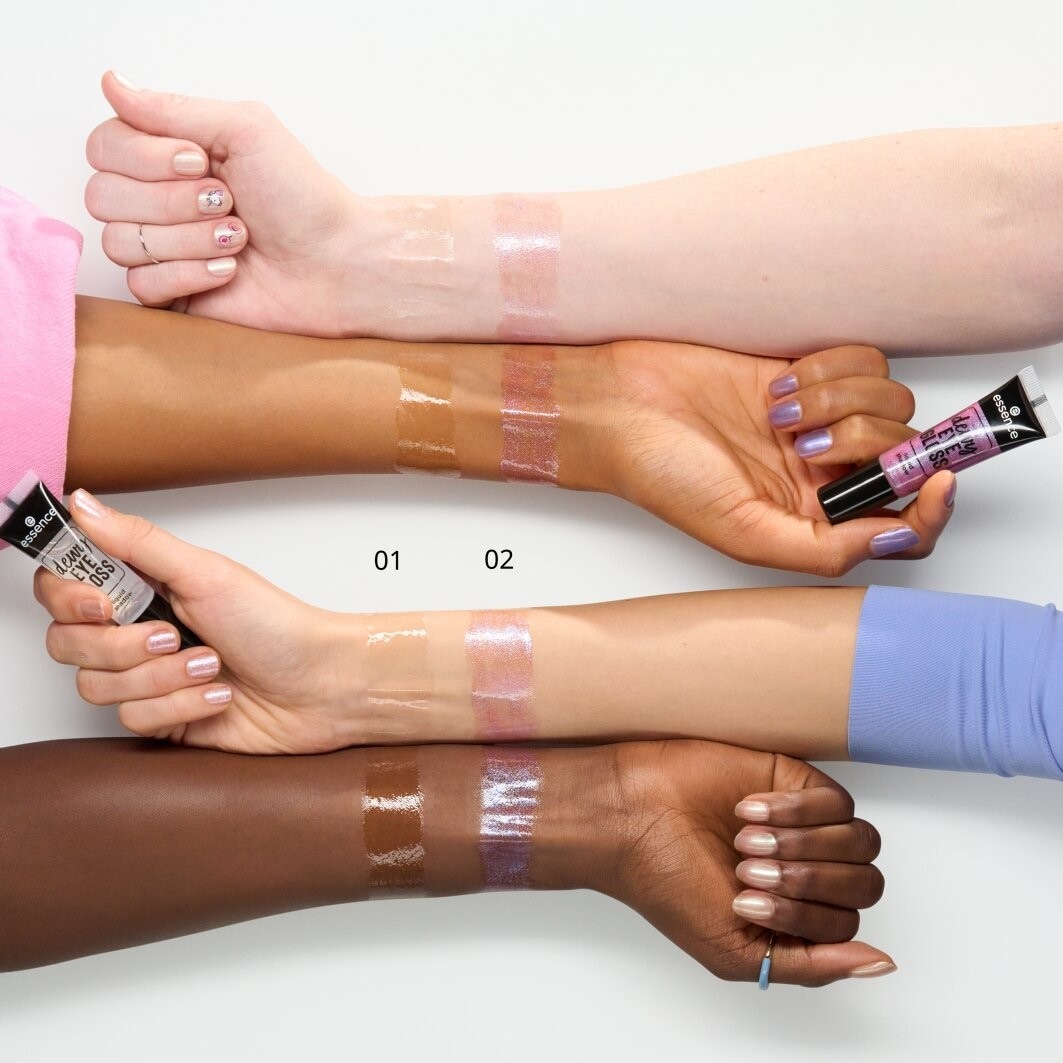 Ombre à paupières liquide 'Dewy Eye Gloss' - 02 Galaxy Gleam 8 ml