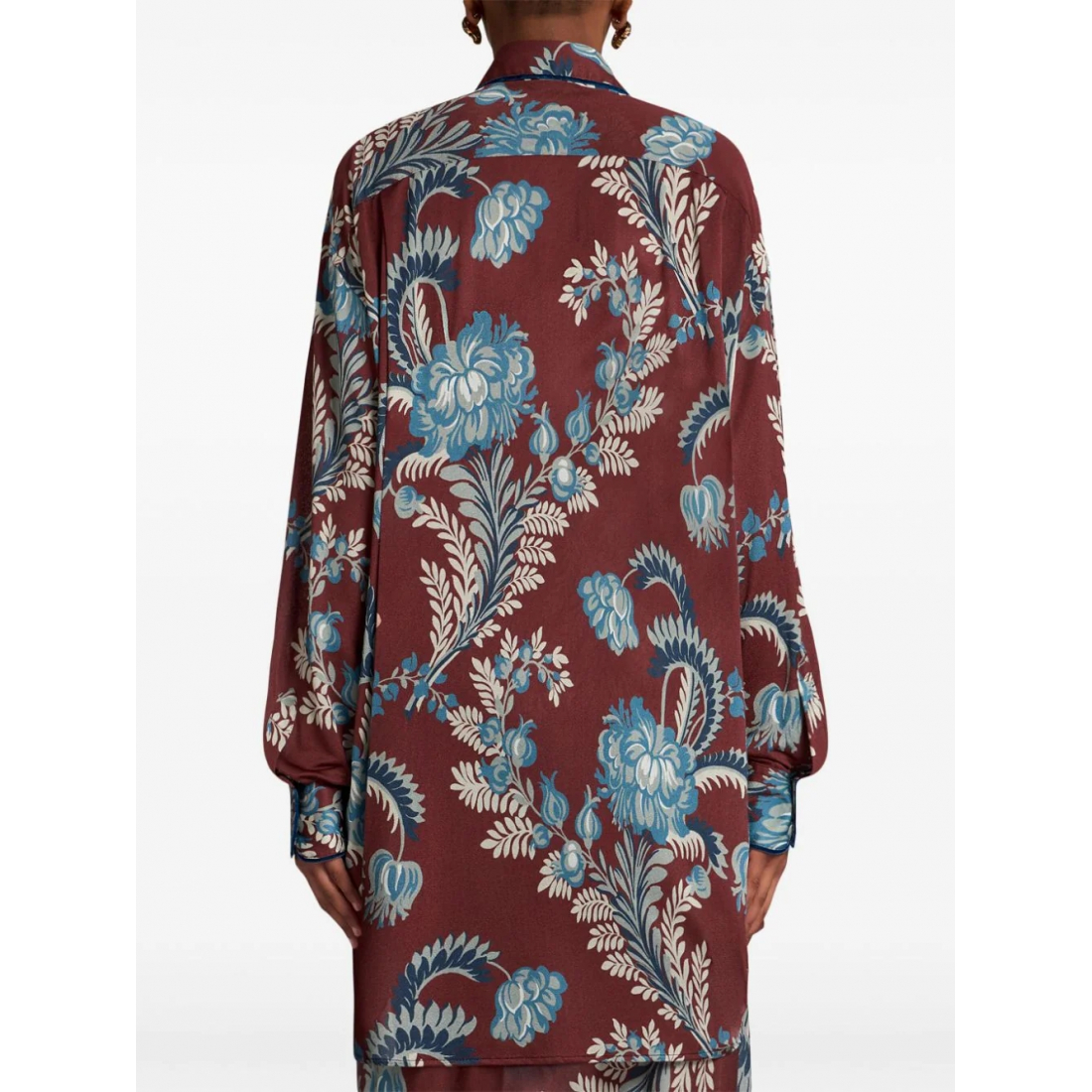 Chemise 'Floral-Print' pour Femmes