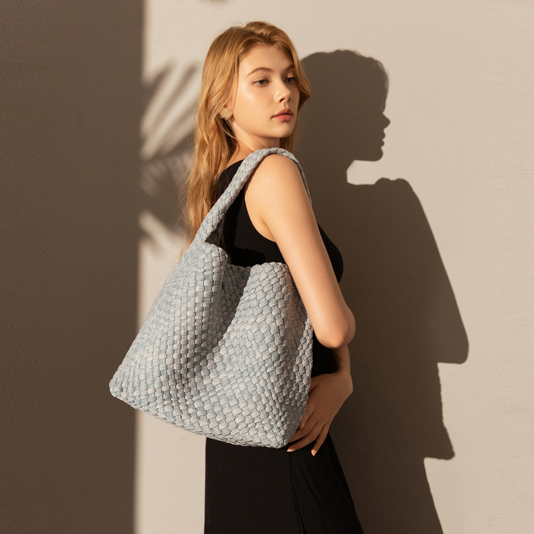 Women's 'Tranquil Woven Large' Tote Bag
