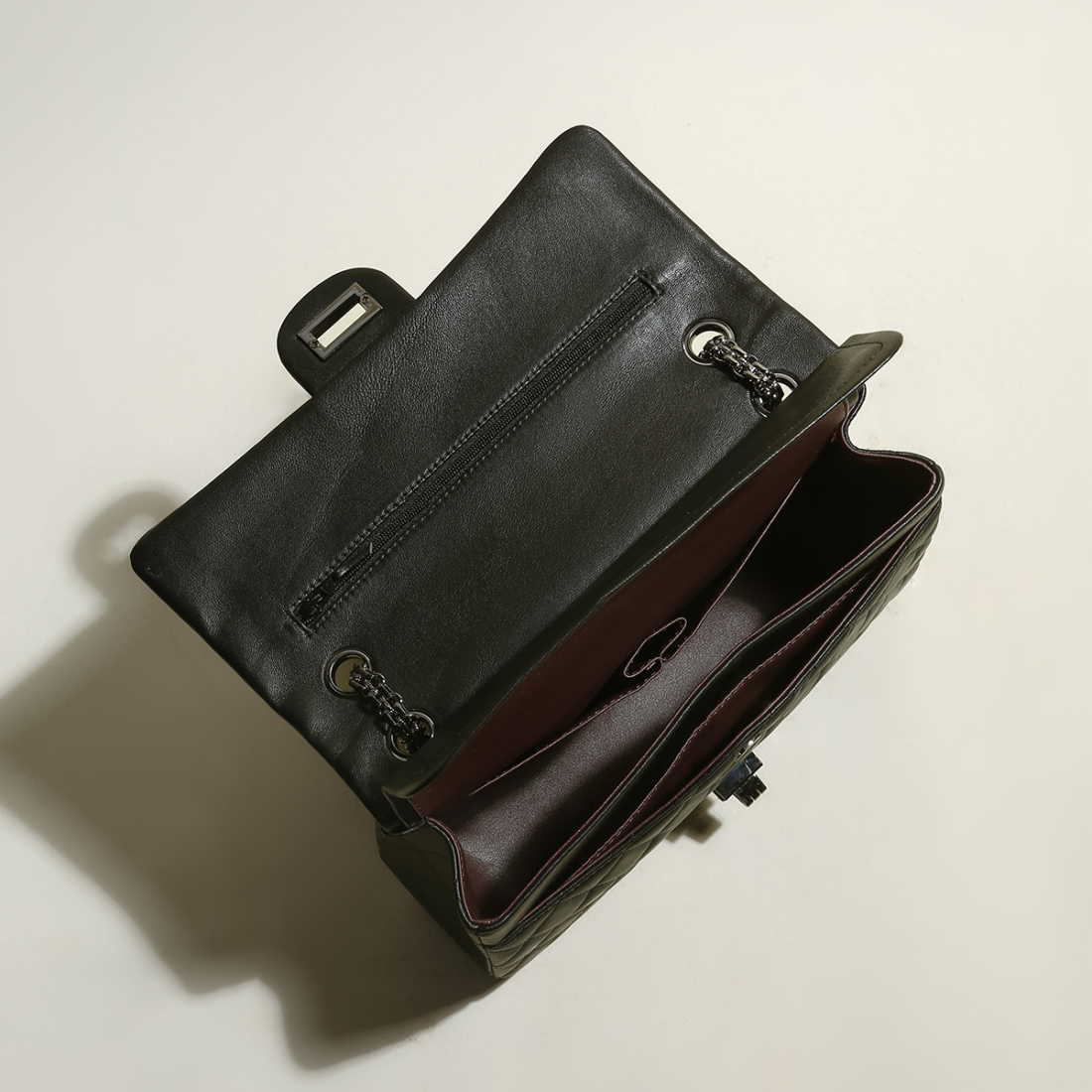 Sac à bandoulière 'Quilted Metallic Chain Straps' pour Femmes