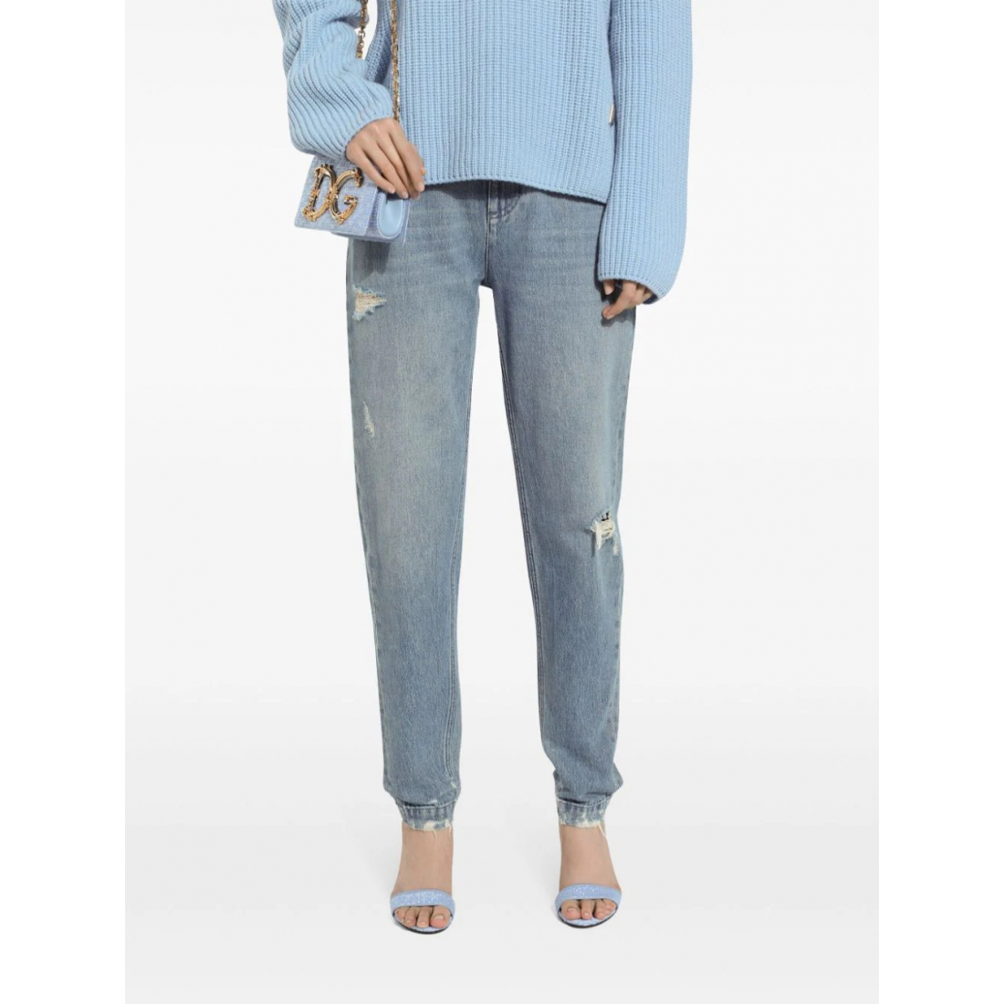 Jeans 'Mini-Ripped Detail' pour Femmes