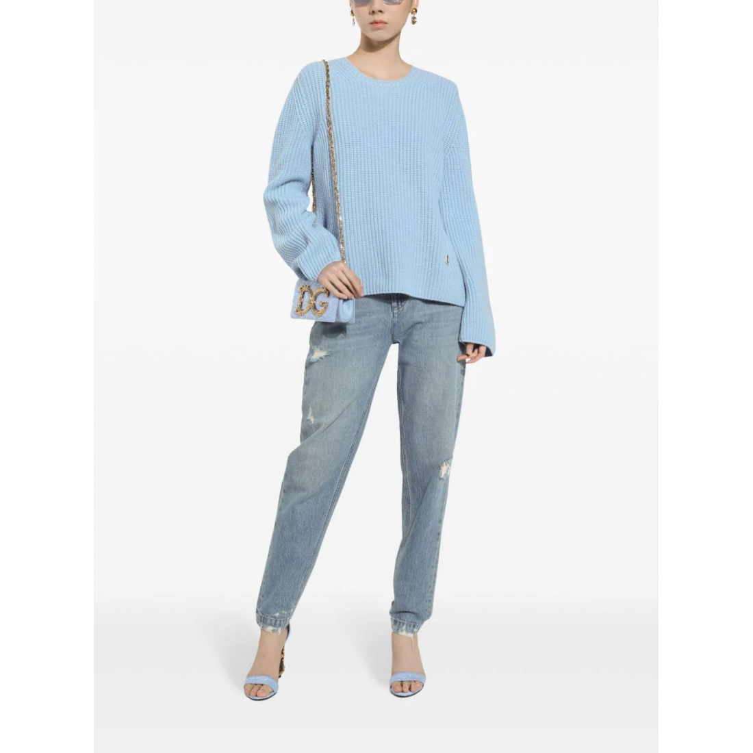 Jeans 'Mini-Ripped Detail' pour Femmes