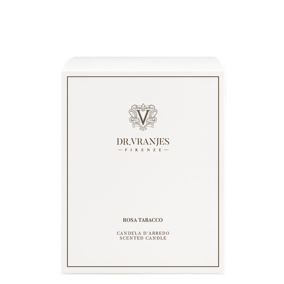 'Rosa Tabacco Onyx' Candle - 200 g