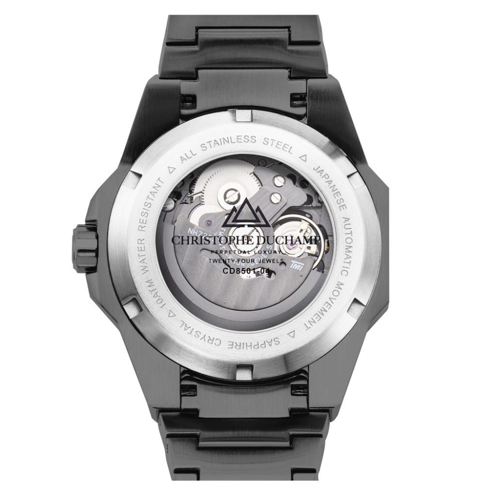 Men's 'Raidillon Skeleton Automatic' Watch