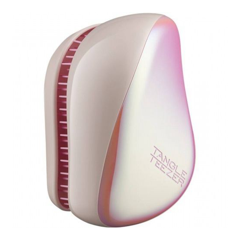 Brosse à cheveux 'Compact' - Pink Holographic