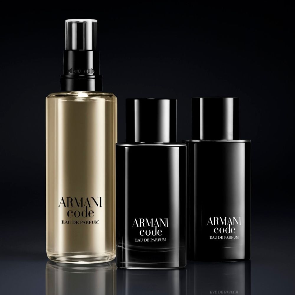 Eau de Parfum - Rechargeable 'Armani Code' - 50 ml