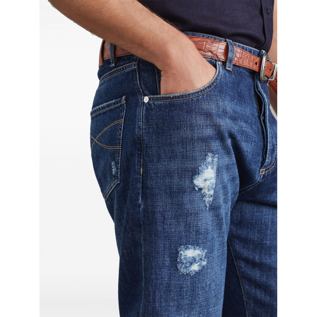 Men's 'Distressed Finish' Jeans