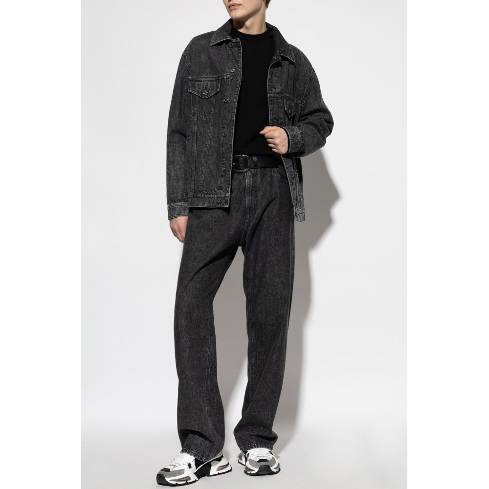 Jeans 'High-Rise Straight-Leg' pour Hommes