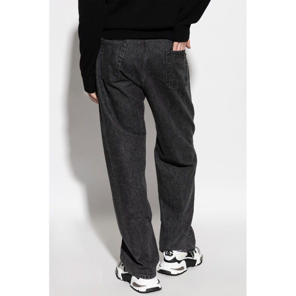 Jeans 'High-Rise Straight-Leg' pour Hommes