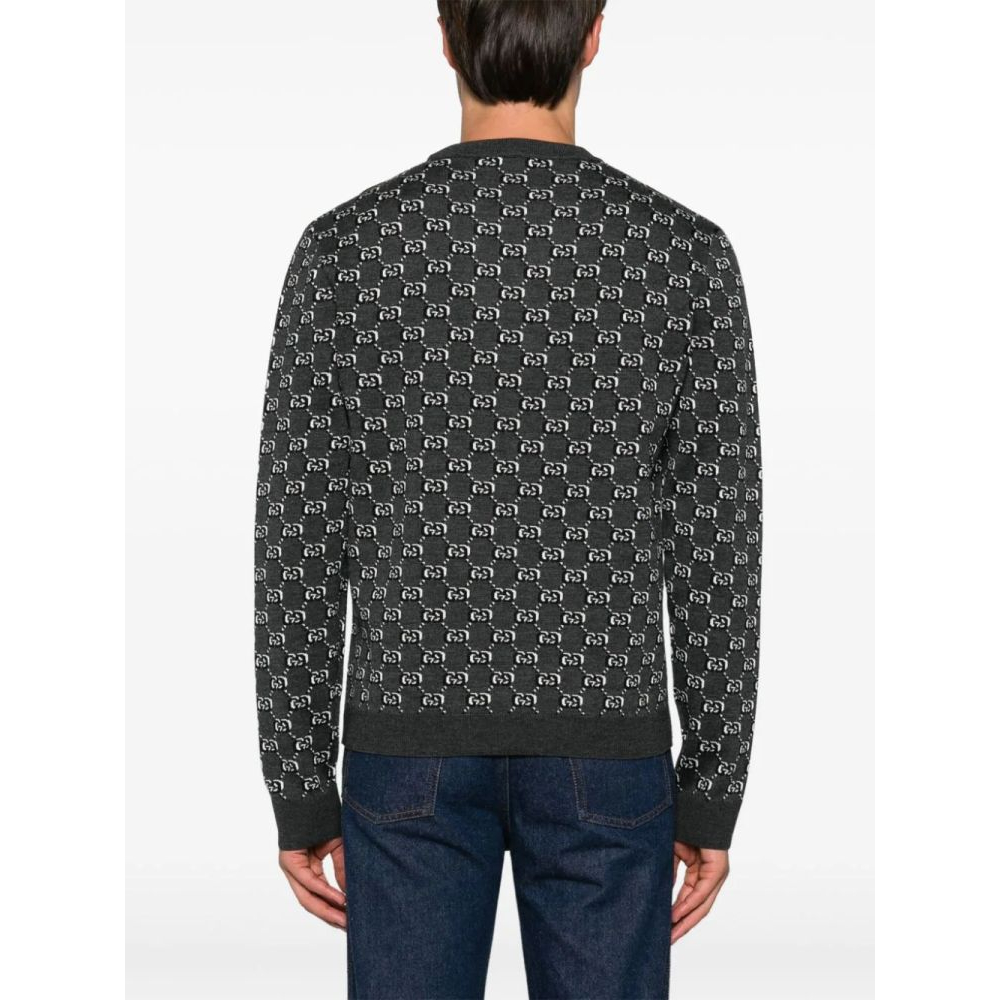 Pull 'Interlocking G-Jacquard' pour Hommes
