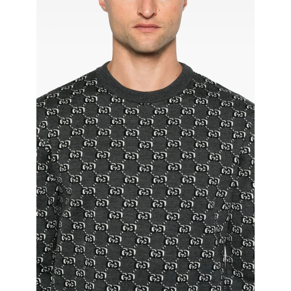 Pull 'Interlocking G-Jacquard' pour Hommes