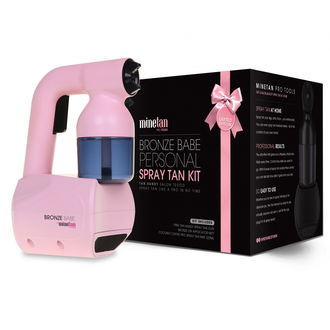 Set 'Bronze Babe Personal Spray Tan Pink' - 2 Unités
