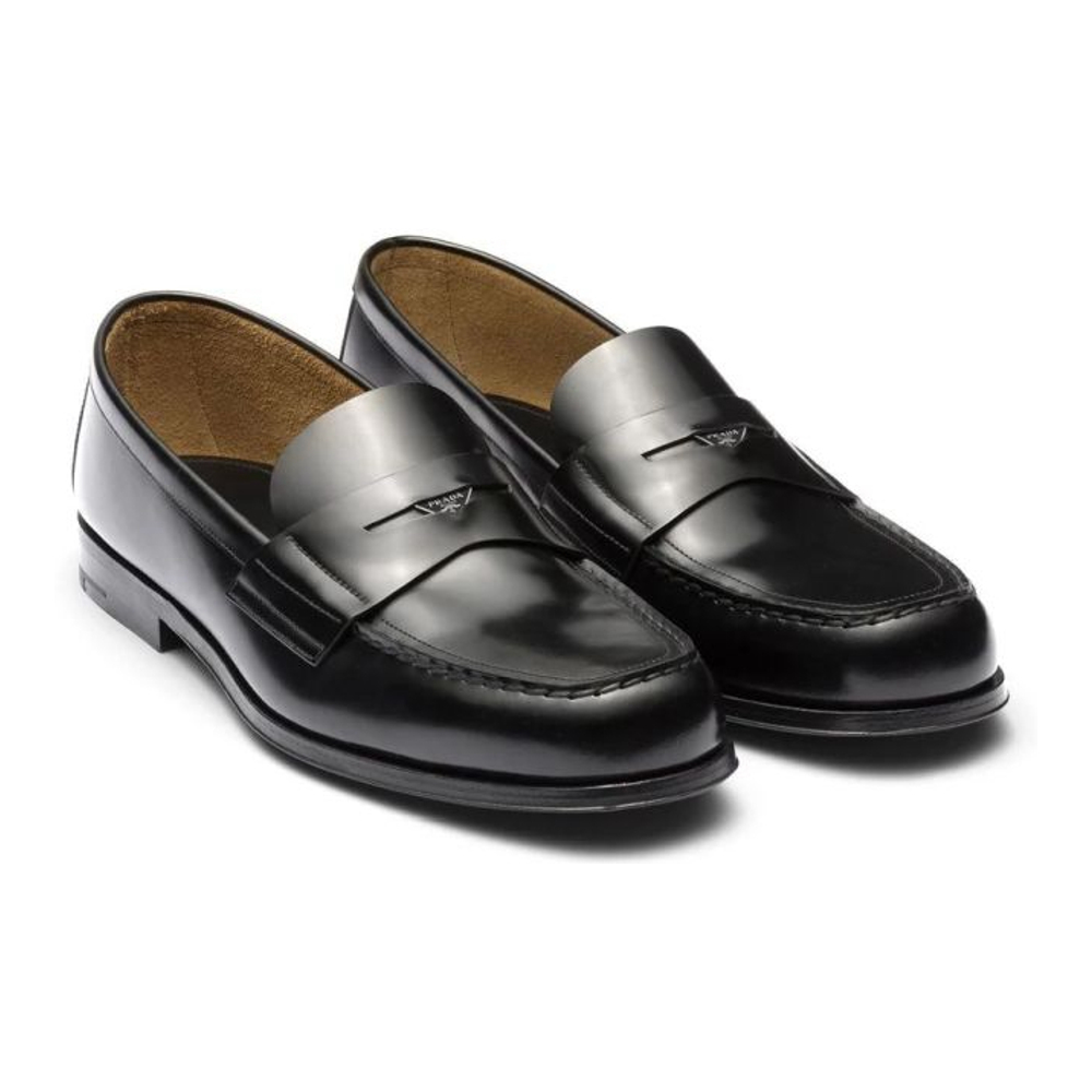 Men's 'Logo-Plaque' Loafers