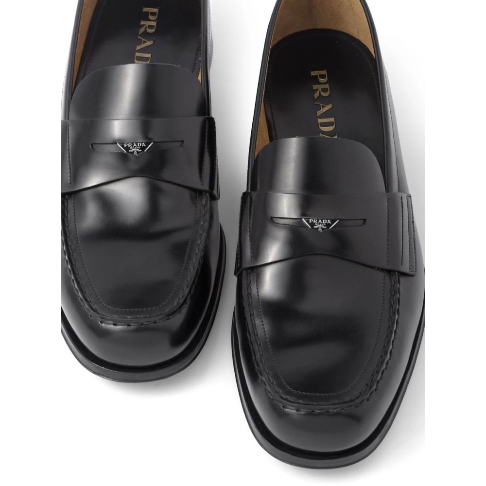 Men's 'Logo-Plaque' Loafers