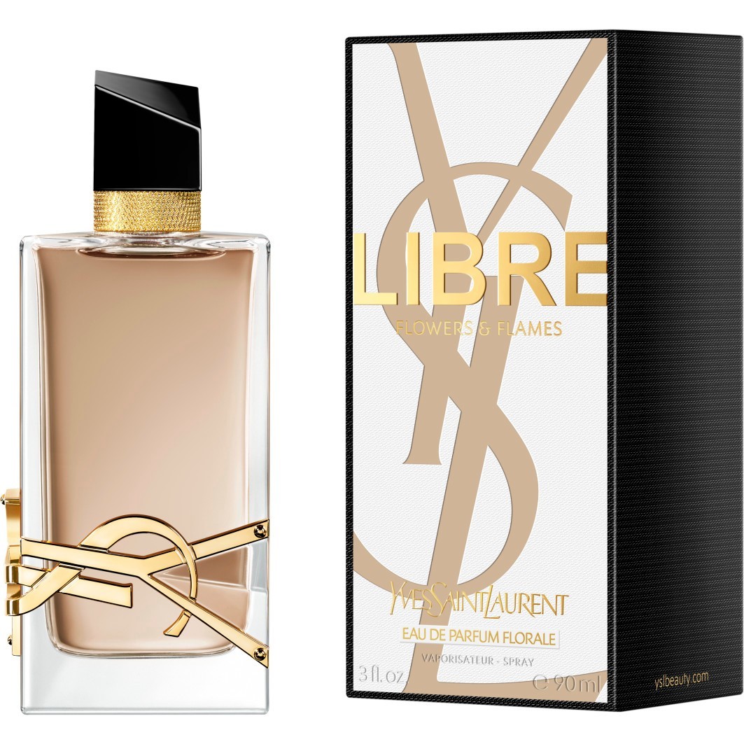 Eau de parfum 'Libre Flowers & Flames' - 90 ml