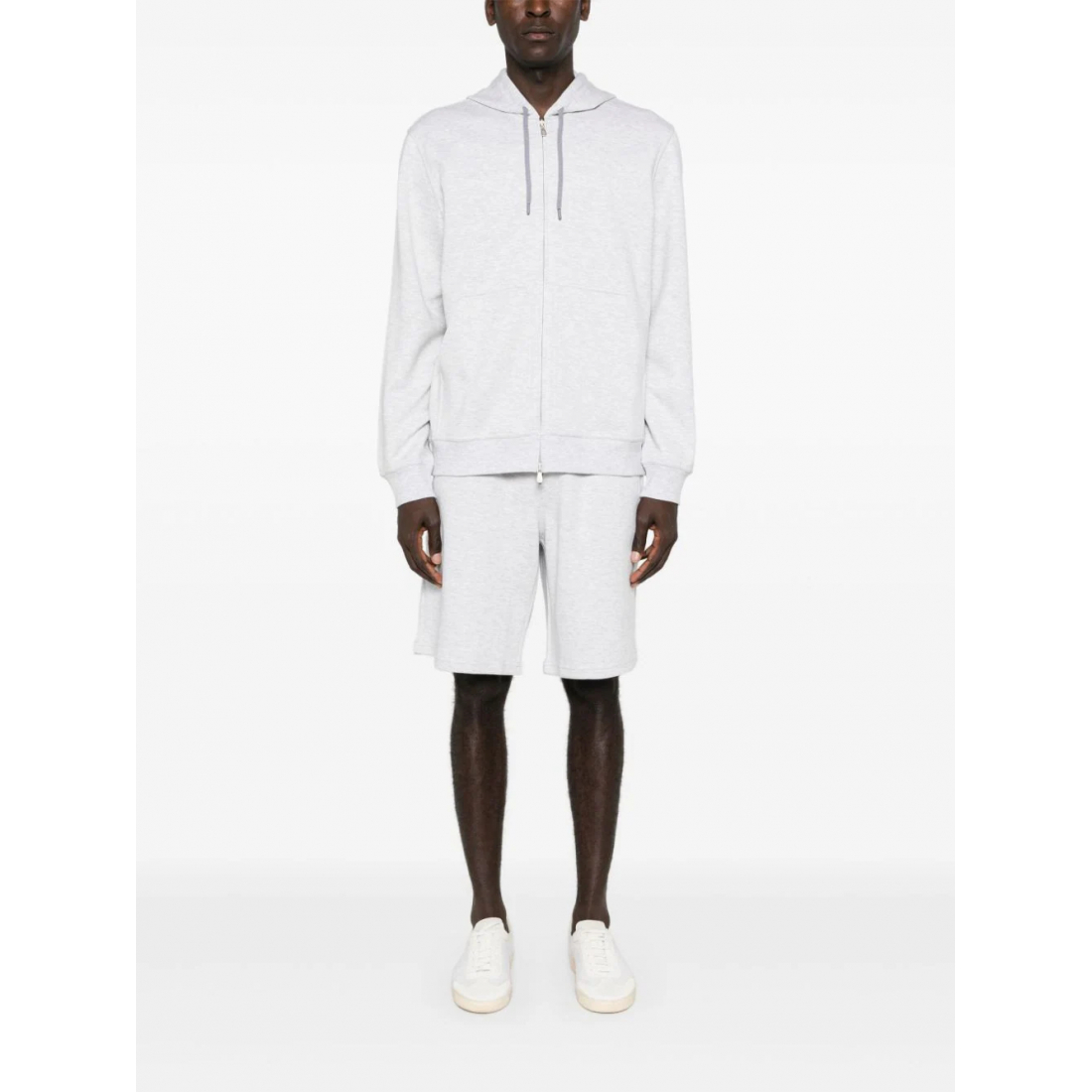 Veste de Survêtement 'Mélange-Effect Zipped' pour Hommes