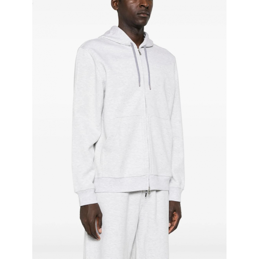 Veste de Survêtement 'Mélange-Effect Zipped' pour Hommes