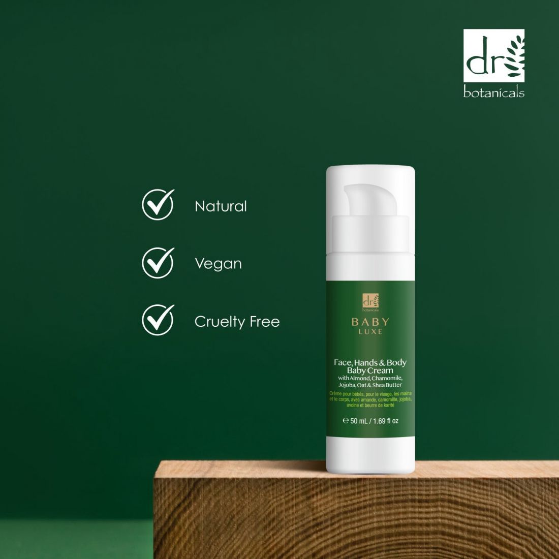 Crème pour bébé 'Lux Face, Hands & Body' - 50 ml