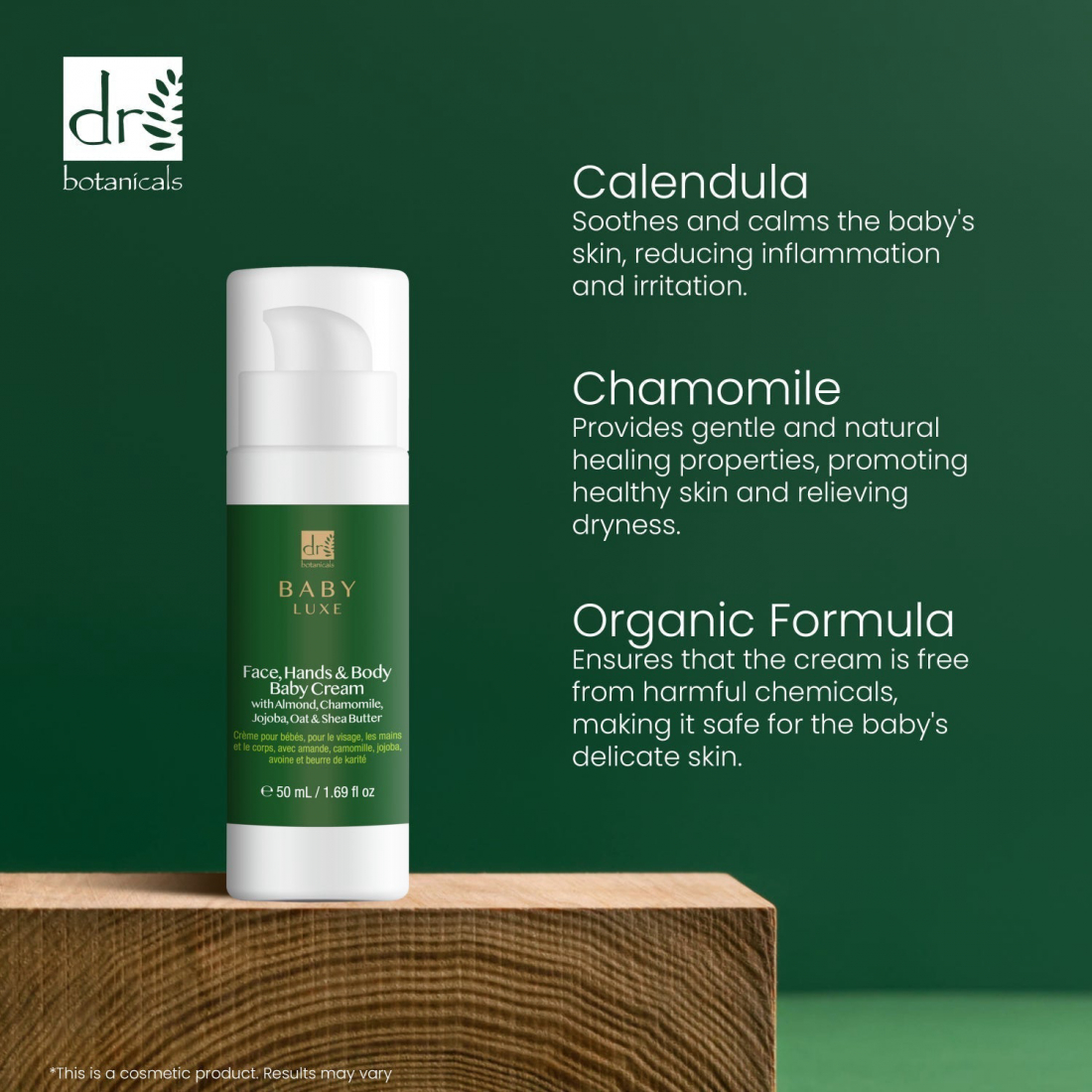 Crème pour bébé 'Lux Face, Hands & Body' - 50 ml