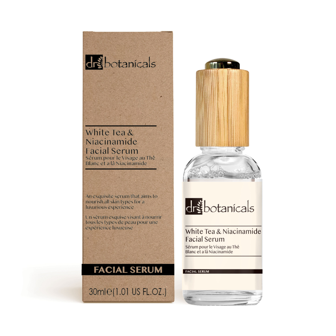 Sérum pour le visage 'White Tea & Niacinamide' - 30 ml
