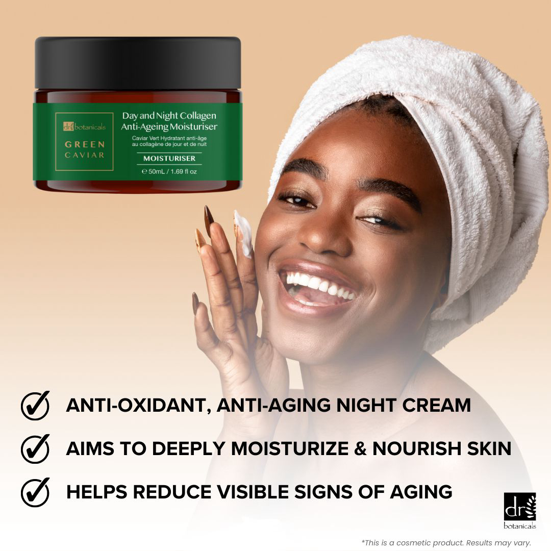 Crème anti-âge 'Green Caviar Day & Night Collagen' - 50 ml